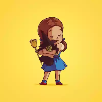 vectores plantilas CHIBIS VILLANOS,PERSONAJES,VILLANOS,